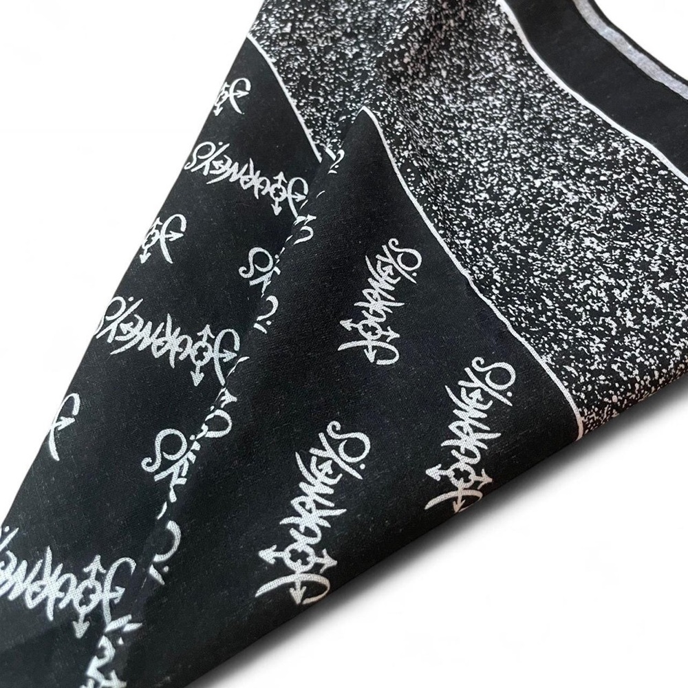 2019 WARPED TOUR • JOURNEYS • BLACK & WHITE BANDANNA • NEW